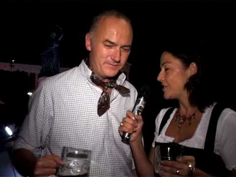 Dr Gregor Matthies Bain & Company meets Wiesn Gaudi TV at Oktoberfest 2009