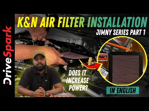 Jimny Series Part 1 | K&N Air Filter Installation | Does It Increase Power? | Promeet Ghosh