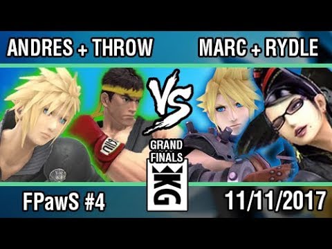 [Force Paw Saturdays #4] AndresFn + Throwryuken vs Marcbri + Rydle - SSB4 Grand Finals