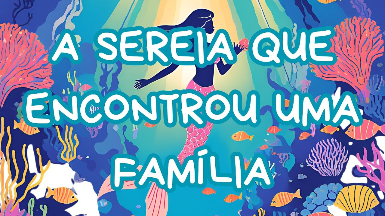 A Sereia que Encontrou Uma Família - Conto Infantil