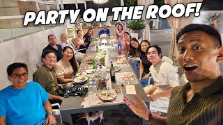 We Threw A Party on Our Brand New Roof Deck ❤️ | Vlog #1776