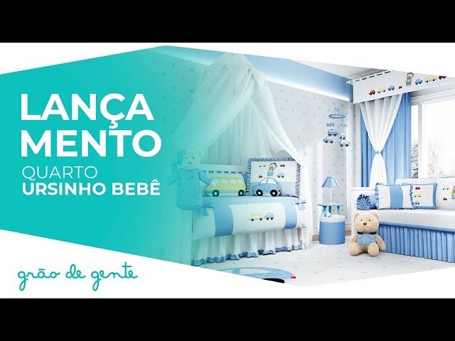 Quarto de Bebê Ursinho Bebê - Grão de Gente