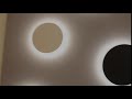 Настенный светодиодный светильник 18 см Odeon Light Eclissi 3634/9WL