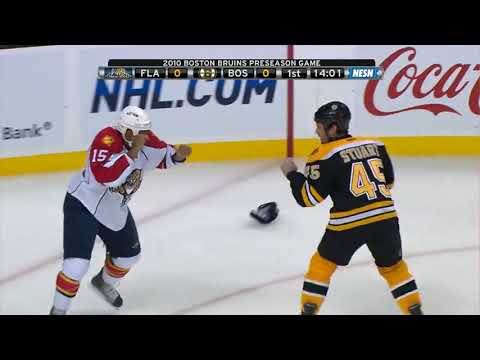 NHL   Sept.25/2010  Pre - Season   Florida Panthers - Boston Bruins