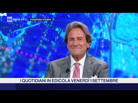 Fabio Fortuna a RASSEGNA STAMPA di RAINEWS 24 HD del 01 09 2023 ore 08 30