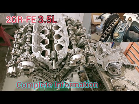 2GR 3.5L V6 Engine Timing Chain Marks Setting ||Camshaft position Of Toyota Camry,Aurion,Avalon