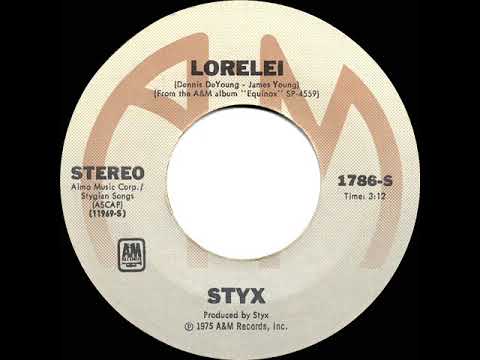 1976 HITS ARCHIVE: Lorelei - Styx (stereo 45)