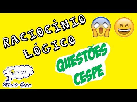 Questões Raciocínio Lógico só CESPE #2