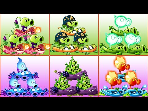Random 6 Team Plant & Vine Battlez - Who Will Win? - PvZ 2 Team Plant Vs Team Plant