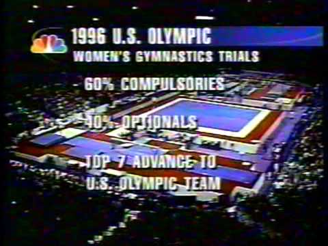 1996 US Olympic Trials Compulsories Part 1