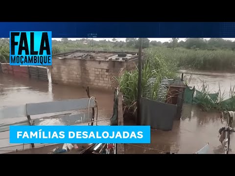 Several families have been displaced in various neighborhoods in Maputo province.