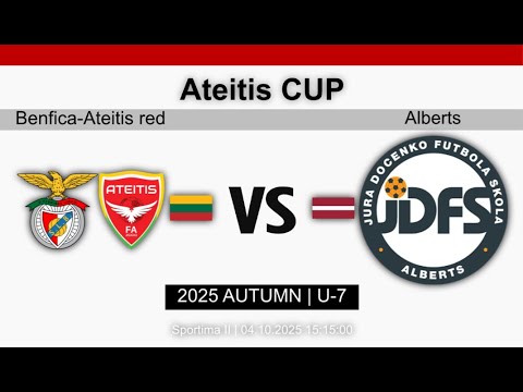FA Benfica-Ateitis red — JDFS Alberts | II | U-7