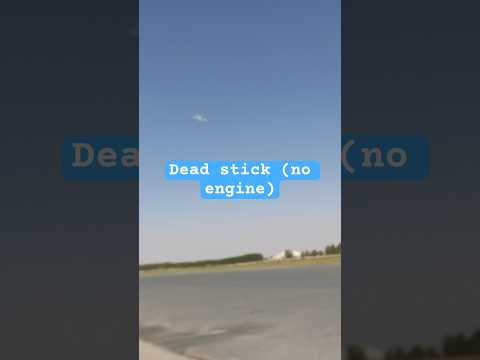 Lucky dead stick landing #dubai #flyforfun #pilotrc
