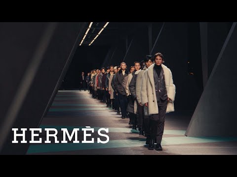 Hermès men's winter 2025 show in Hong Kong