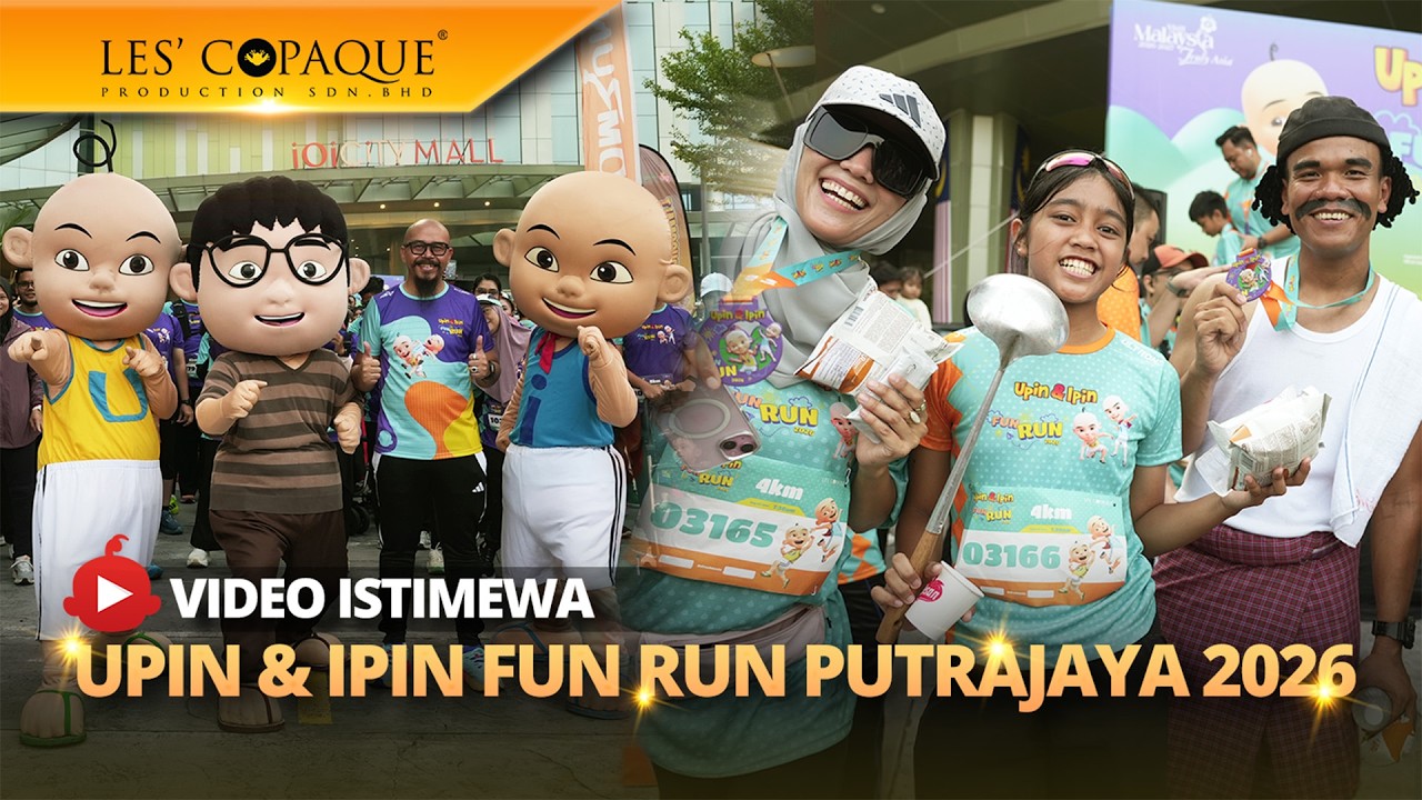 Upin & Ipin Fun Run 2026 - IOI City Mall, Putrajaya