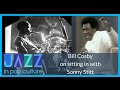 Bill Cosby playing drums and sitting in with Sonny Stitt