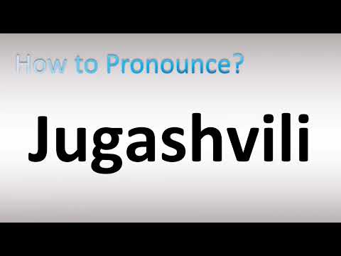 How to Pronounce Jugashvili