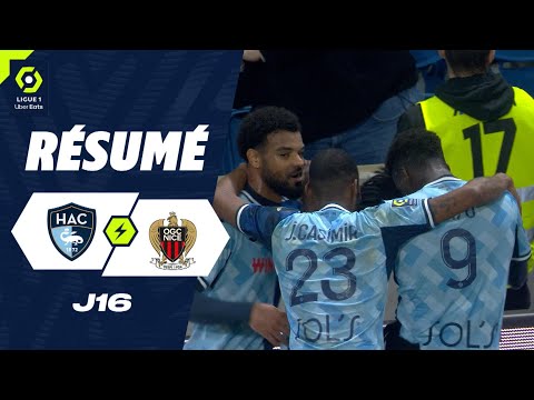 Resumen de Le Havre vs Nice Jornada 16