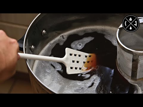 Using two immersion chillers, sparging on a mash & boil, harvesting yeast, & upping ABV - Ep 251