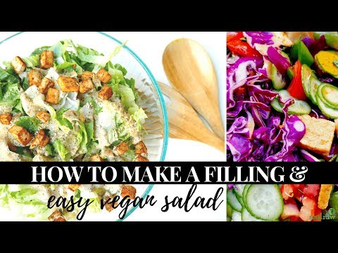Easy Vegan Salad Guide: How to Make a Filling Vegan Salad
