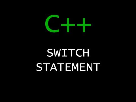 C Programming Tutorial 28 Switch Statement