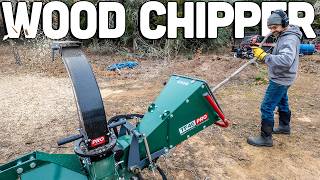 Watch This Wood Chipper Transform Our Homestead // Woodland Mills TF46 Pro