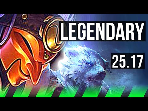 SHACO vs VOLIBEAR (JGL) | 11/1/9, Legendary, 700+ games | EUW Challenger | 25.17