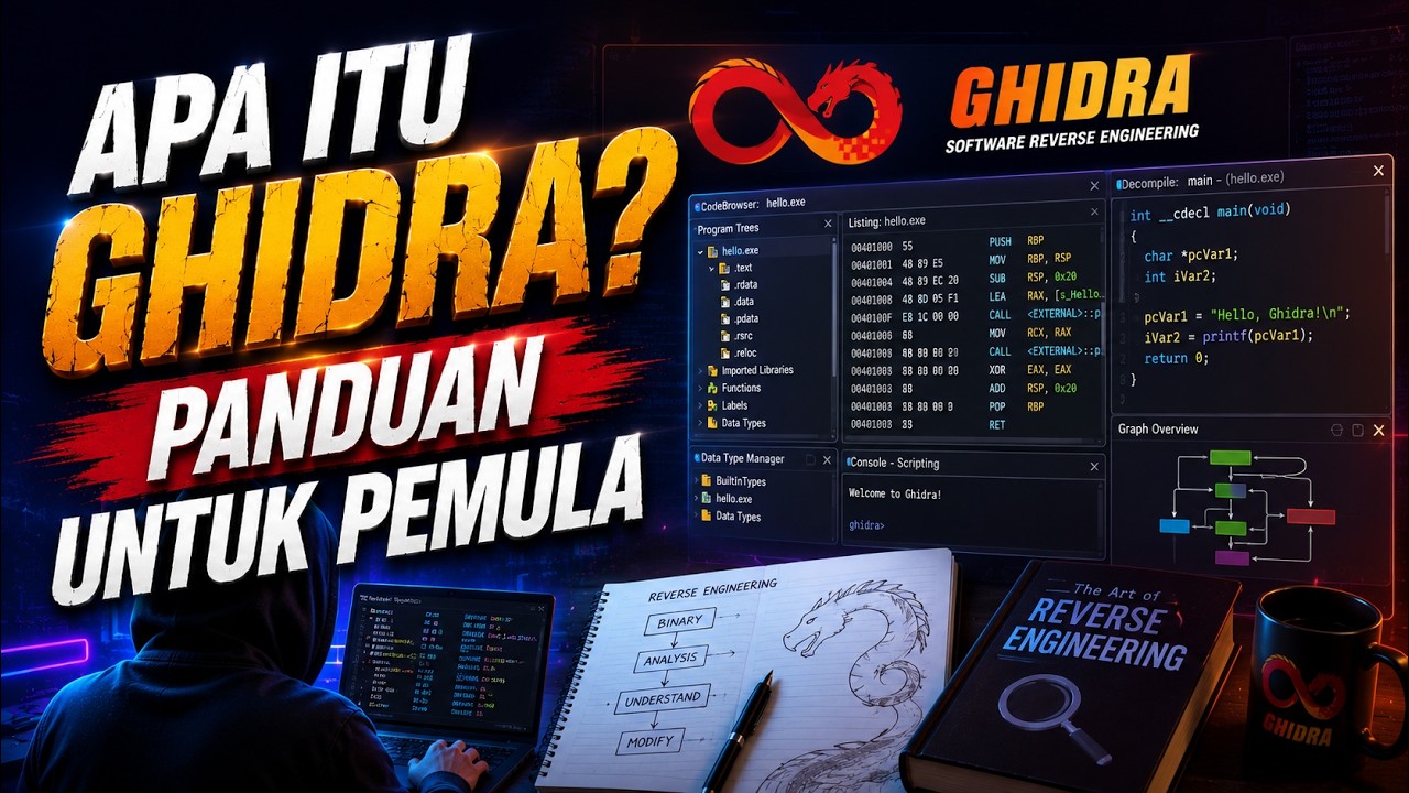Apa Itu Ghidra? Panduan untuk Pemula