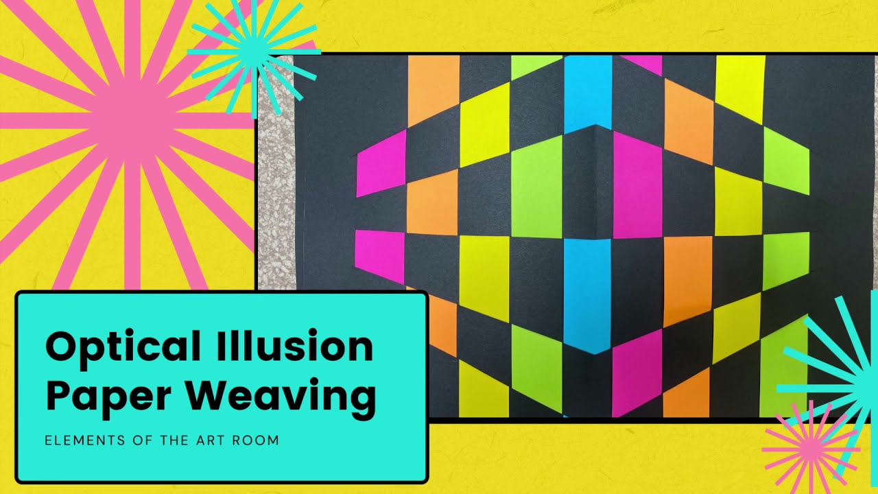 Paper weaving for elementary artists