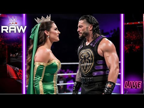 WWE LIVE MATCH : ROMAN REIGNS VS QUEEN SMACK DOWN 293 #wwe #shortslive