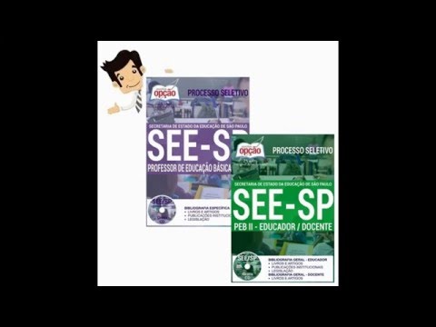 Apostilas Concurso SEE-SP 2016 - PEB l e PEB ll Educador / Docente