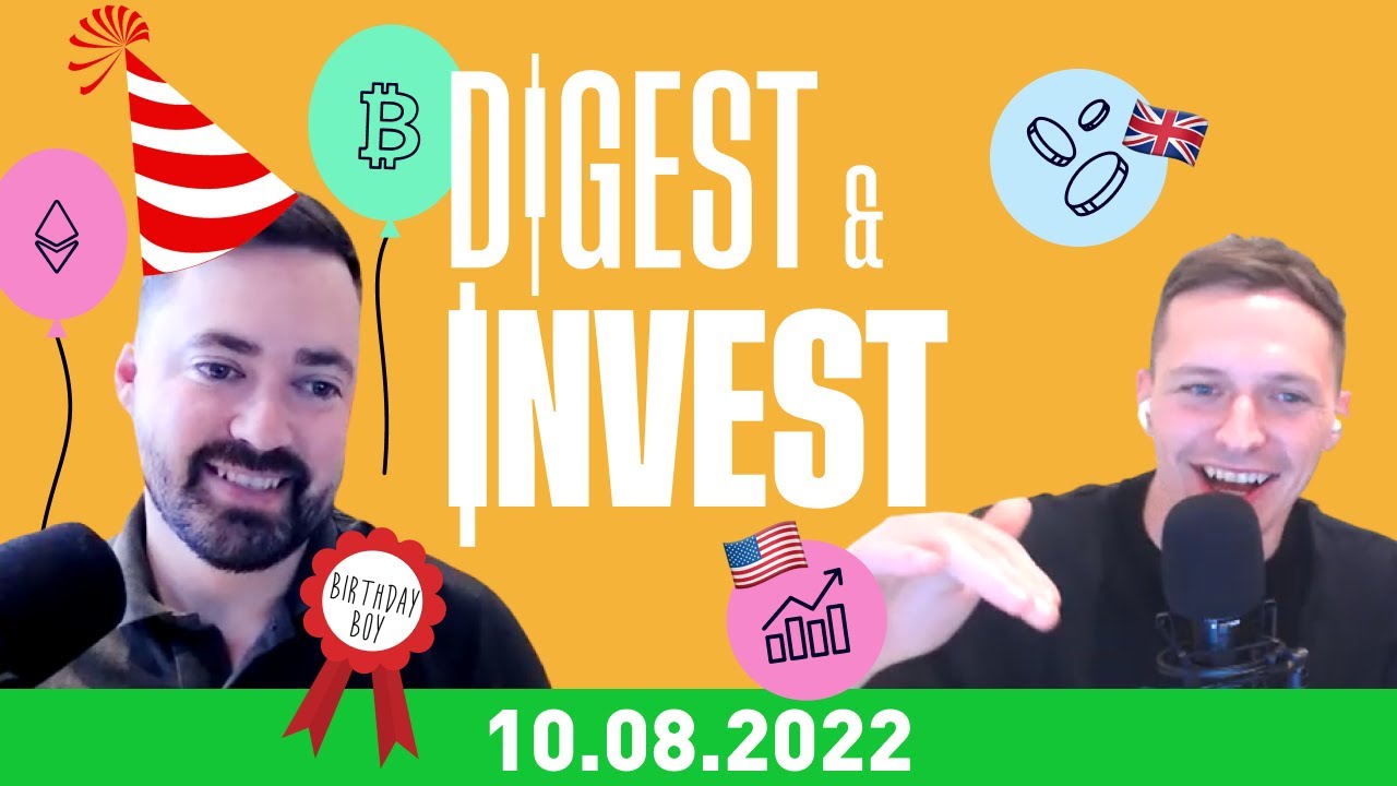 Inflação dos EUA, recuperação de criptomoedas e PIB do Reino Unido | Digerir e investir