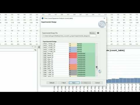 Video Tutorial for Time Course Analysis 