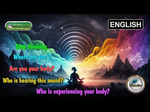 Who am i meditation | Self enquiry | Enlightenment in English