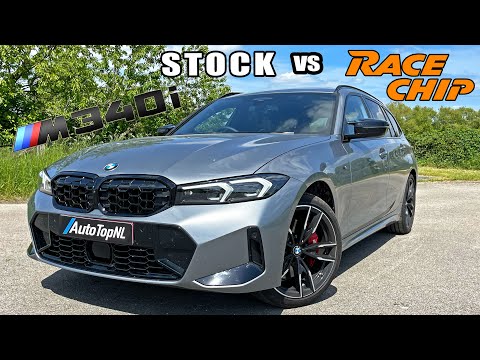 BMW M340i LCI | STOCK vs RaceChip | 0-250 ACCELERATION & INSTALLATION