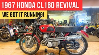 Getting a 1967 Honda CL160 Running Again! (Paint Next)