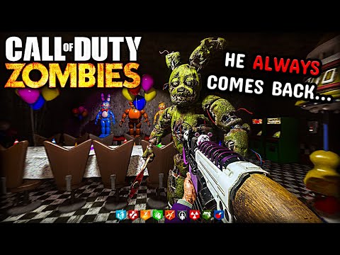 FNAF 2 Zombies has a SPRINGTRAP Boss Fight... (Black Ops 3)