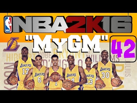 NBA2K16 PC "MyGM" [Game 42/82] - Lakers at Jazz - Sooo Embarrassing. :( || 720/60fps HD