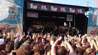 preview picture of video 'Falling In Reverse - I'm Not A Vampire - Vans Warped Tour Camden NJ 2014'