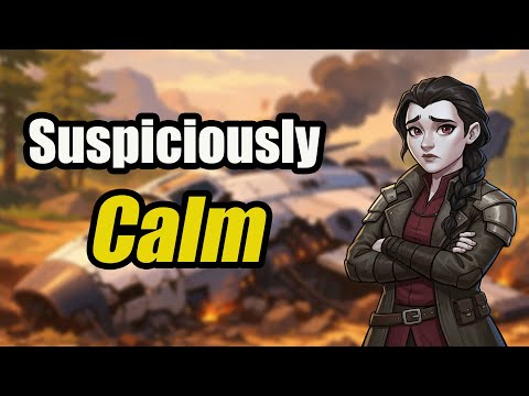 We finally had a quiet moment