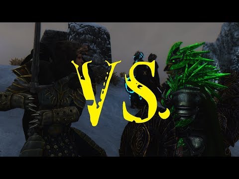 Skyrim A.I. Battle - Thalmor Soldiers Vs. Stormcloak Soldiers