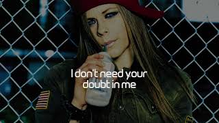 Avril Lavigne - Nobody&#39;s Fool (Lyrics)