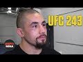 Robert Whittaker reacts to loss vs. Israel Adesanya | UFC 243 | ESPN MMA