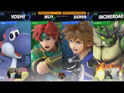 Gamers Guild Smash Monthly 9 Doubles - Fillie/C-Live vs 6:00AM/FumeInHiding