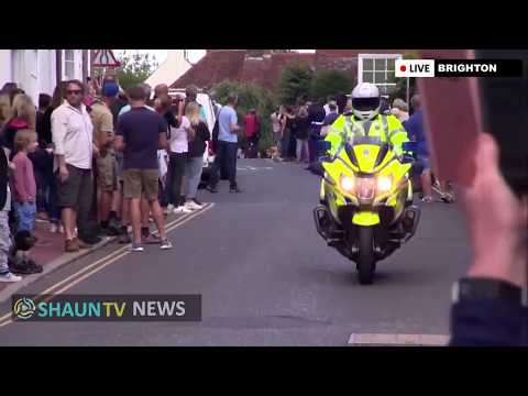 Dame Vera Lynn  Funeral takes place in Brighton PART 1
