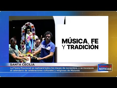 La celebración de Santa Cecilia en Cuña Pirú fue declarada Fiesta Provincial