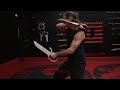 Master Ang Jian Butterfly Swords Form Imperial Combat Arts