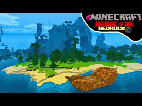 INSANE Island Discovery on Hardcore Minecraft!