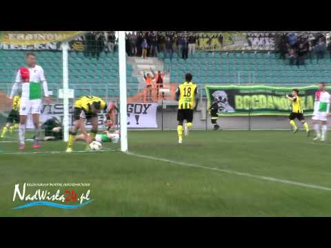 BRAMKI: Siarka Tarnobrzeg - Zagłębie Sosnowiec 1:2 (1:1), 18.04.2015 HD