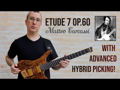 Advanced Hybrid Picking - Etude 7 Op. 60 (Matteo Carcassi) GUSTAVO ASSIS-BRASIL